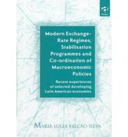 Modern Exchange-Rate Regimes, Stabilisation Programmes and Co-Ordination of Macroeconomic Policies