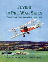 Flying in Pre-War Skies
