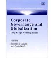 Corporate Governance and Globalization
