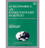 Is Economics an Evolutionary Science?