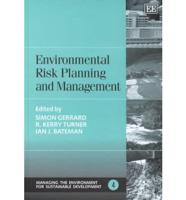 Environmental Risk Planning and Management
