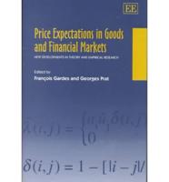 Price Expectations in Goods and Financial Markets