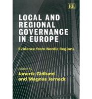 Local and Regional Governance in Europe