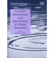 Conflict Prevention and Resolution in Water Systems