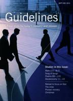 Guidelines, September-December 2012