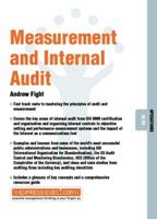 Measurement and Internal Audit