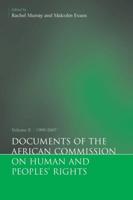 Documents of the African Commission on Human and People's Rights
