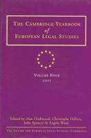The Cambridge Yearbook of European Legal Studies. Vol. 4 2001