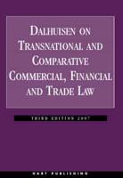Dalhuisen on Transnational and Comparative Commercial, Financial and Trade Law