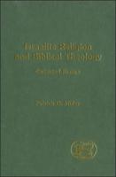 Israelite Religion and Biblical Theology