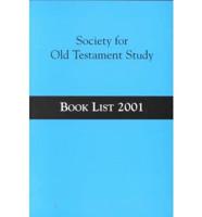 Society for Old Testament Book List