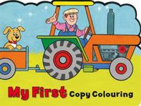 My First Copy Colouring - Playtime Tractor