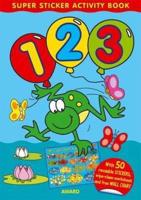 Super Sticker Activity Book - 123