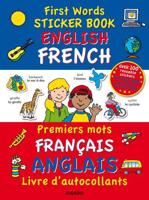 First Words Sticker Books: English/French