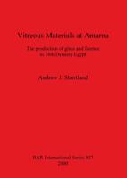 Vitreous Materials at Amarna