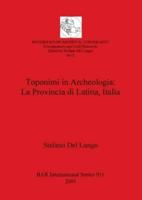 Toponimi in Archeologia