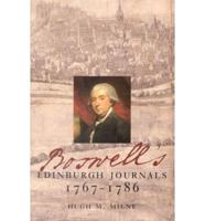 Boswell's Edinburgh Journals 1767-1786