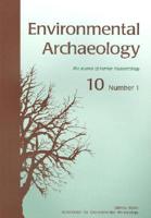 Environmental Archaeology 10, Part 1