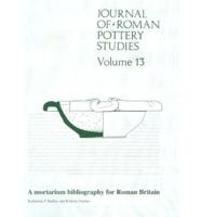A Mortarium Bibliography for Roman Britain