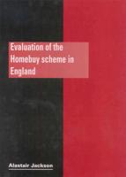Evaluation of the Homebuy Scheme in England