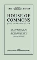 The Times Guide to the House of Commons. Vol. 3 1910-1918