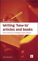 Writing How-to Articles & Books