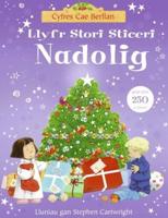 Llyfr Stori Sticeri Nadolig