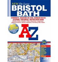 A-Z Bristol and Bath Deluxe Street Atlas