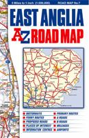 East Anglia A-Z Road Map