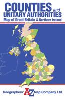 Great Britain Counties & Unitary Authorities A-Z Map