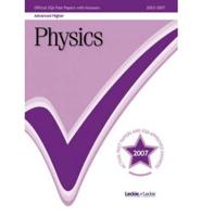 Advanced Higher Physics 2003-2007