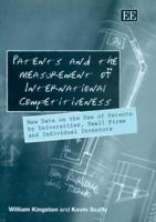 Patents and the Measurement of International Competitiveness