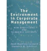 The Environment in Corporate Management