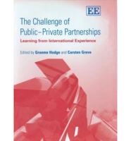 The Challenge of Public-Private Partnerships