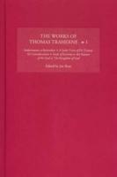 The Works of Thomas Traherne