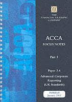 Acca Part 3: Paper 3.6 - Advanced Corporate Reporting. Focus Note