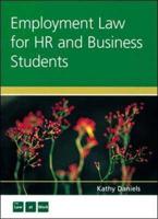 Employment Law for HR and Business Students