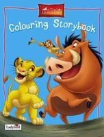 The Lion King Colouring Storybook. Colour and Draw