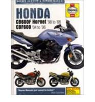 Honda CB600F/FS Hornet & CBF600 Service & Repair Manual