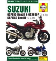 Suzuki GSF650/1250 Bandit and GSX650F Service and Repair Manual