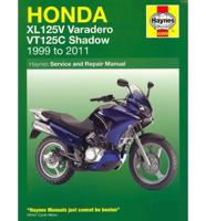 Honda XL125V & VT125C Shadow Service and Repair Manual