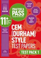 Practise and Pass 11+. Test Pack 1 CEM Test Papers