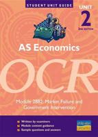 AS Economics, Unit 2, OCR. Module 2882 Market Failure and Government Intervention
