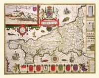Speed, J: John Speeds Map of Cornwall 1611