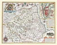 John Speeds Map of Durham 1611