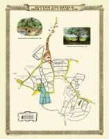 Sutton Coldfield 1765 - Old Map Supplied Rolled in a Clear Two Part Screw Presentation Tube - Print Size 45Cm X 32Cm