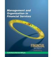 Management and Organisation in Financial Services