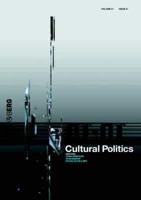 Cultural Politics Volume 1 Issue 1