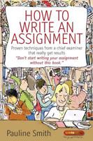 How to Write an Assignment