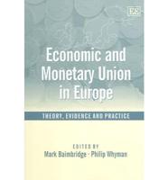 Economic and Monetary Union in Europe